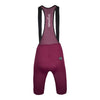 Legenda Women's Seamless Bib Shorts Burgundy