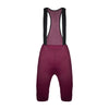 Legenda Women's Seamless Bib Shorts Burgundy